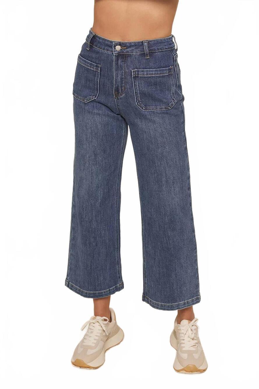 NEW TEA N ROSE front pocket jean in denim